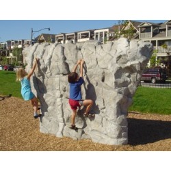 Kids Climbing Rocks